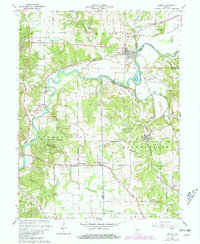 Download a high-resolution, GPS-compatible USGS topo map for Gosport, IN (1981 edition)