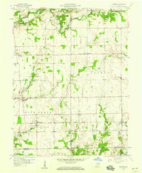 Download a high-resolution, GPS-compatible USGS topo map for Grammer, IN (1977 edition)