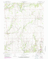 Download a high-resolution, GPS-compatible USGS topo map for Grammer, IN (1988 edition)