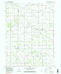 Download a high-resolution, GPS-compatible USGS topo map for Grass Creek, IN (1980 edition)