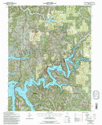 Download a high-resolution, GPS-compatible USGS topo map for Greenbrier, IN (1996 edition)