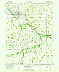 Download a high-resolution, GPS-compatible USGS topo map for Greentown, IN (1961 edition)