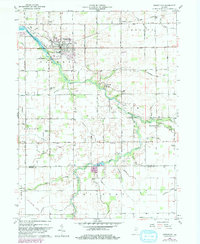 Download a high-resolution, GPS-compatible USGS topo map for Greentown, IN (1982 edition)