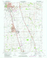 Download a high-resolution, GPS-compatible USGS topo map for Greenwood, IN (1980 edition)