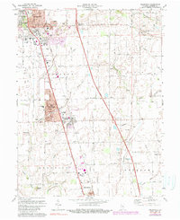Download a high-resolution, GPS-compatible USGS topo map for Greenwood, IN (1990 edition)