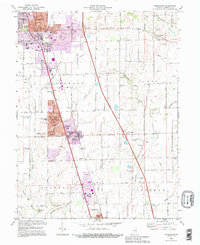 Download a high-resolution, GPS-compatible USGS topo map for Greenwood, IN (1995 edition)