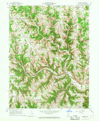 Download a high-resolution, GPS-compatible USGS topo map for Guilford, IN (1968 edition)