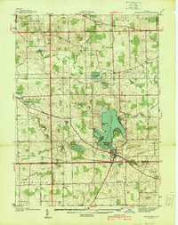 1939 Map of Hamilton