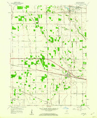 Download a high-resolution, GPS-compatible USGS topo map for Hanna, IN (1960 edition)