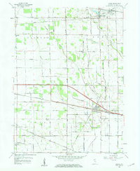 Download a high-resolution, GPS-compatible USGS topo map for Hanna, IN (1960 edition)