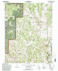 Download a high-resolution, GPS-compatible USGS topo map for Hardinsburg, IN (1996 edition)