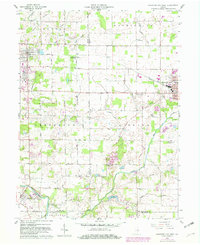 Download a high-resolution, GPS-compatible USGS topo map for Hartford City West, IN (1982 edition)