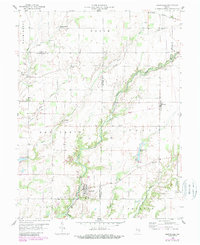 Download a high-resolution, GPS-compatible USGS topo map for Hartsville, IN (1993 edition)