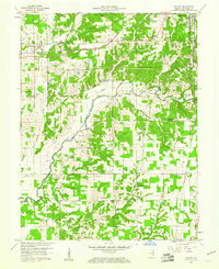 Download a high-resolution, GPS-compatible USGS topo map for Hayden, IN (1960 edition)