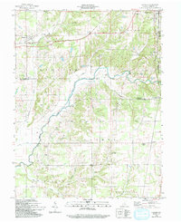 Download a high-resolution, GPS-compatible USGS topo map for Hayden, IN (1993 edition)