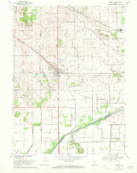 Download a high-resolution, GPS-compatible USGS topo map for Hebron, IN (1972 edition)