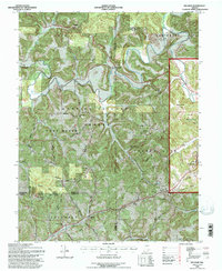 Download a high-resolution, GPS-compatible USGS topo map for Hillham, IN (1996 edition)