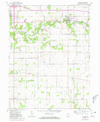 Download a high-resolution, GPS-compatible USGS topo map for Hillsboro, IN (1981 edition)