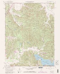 preview thumbnail of historical topo map of Monroe County, IN in 1961