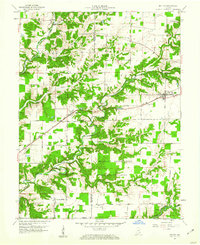 Download a high-resolution, GPS-compatible USGS topo map for Holton, IN (1976 edition)