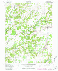 Download a high-resolution, GPS-compatible USGS topo map for Holton, IN (1981 edition)