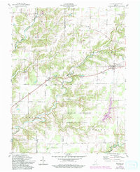 Download a high-resolution, GPS-compatible USGS topo map for Holton, IN (1993 edition)
