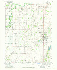 Download a high-resolution, GPS-compatible USGS topo map for Hope, IN (1970 edition)