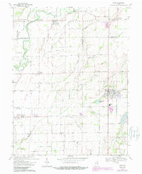 Download a high-resolution, GPS-compatible USGS topo map for Hope, IN (1993 edition)
