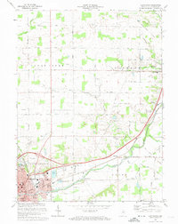 Download a high-resolution, GPS-compatible USGS topo map for Huntington, IN (1974 edition)