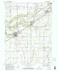 Download a high-resolution, GPS-compatible USGS topo map for Ingalls, IN (1982 edition)