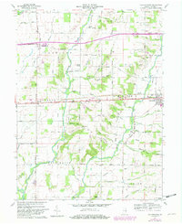 Download a high-resolution, GPS-compatible USGS topo map for Jacksonburg, IN (1982 edition)
