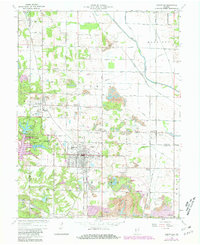 Download a high-resolution, GPS-compatible USGS topo map for Jasonville, IN (1981 edition)