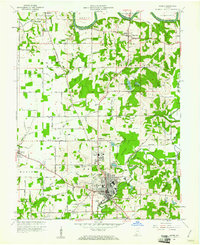 Download a high-resolution, GPS-compatible USGS topo map for Jasper, IN (1976 edition)
