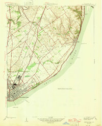 1946 Map of Jeffersonville