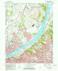 Download a high-resolution, GPS-compatible USGS topo map for Jeffersonville, IN (1982 edition)