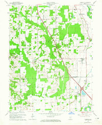Download a high-resolution, GPS-compatible USGS topo map for Jonesville, IN (1981 edition)
