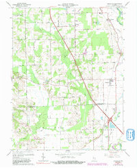 Download a high-resolution, GPS-compatible USGS topo map for Jonesville, IN (1991 edition)