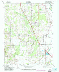 Download a high-resolution, GPS-compatible USGS topo map for Jonesville, IN (1993 edition)