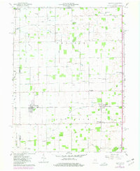 Download a high-resolution, GPS-compatible USGS topo map for Kempton, IN (1980 edition)