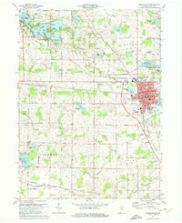 Download a high-resolution, GPS-compatible USGS topo map for Kendallville, IN (1975 edition)