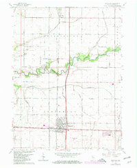 Download a high-resolution, GPS-compatible USGS topo map for Kentland, IN (1980 edition)