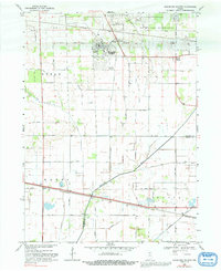 Download a high-resolution, GPS-compatible USGS topo map for Kingsford Heights, IN (1992 edition)
