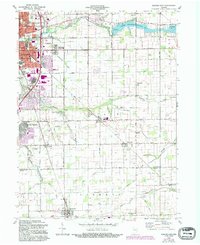 Download a high-resolution, GPS-compatible USGS topo map for Kokomo East, IN (1994 edition)