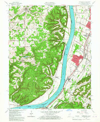 Download a high-resolution, GPS-compatible USGS topo map for Kosmosdale, IN (1961 edition)
