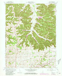 Download a high-resolution, GPS-compatible USGS topo map for Kossuth, IN (1981 edition)