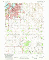 Download a high-resolution, GPS-compatible USGS topo map for La Porte East, IN (1975 edition)