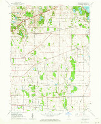 preview thumbnail of historical topo map of LaPorte County, IN in 1961
