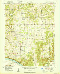 Download a high-resolution, GPS-compatible USGS topo map for Laconia, IN (1950 edition)