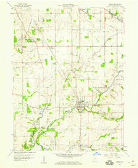 Download a high-resolution, GPS-compatible USGS topo map for Ladoga, IN (1959 edition)