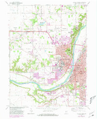 Download a high-resolution, GPS-compatible USGS topo map for Lafayette West, IN (1981 edition)